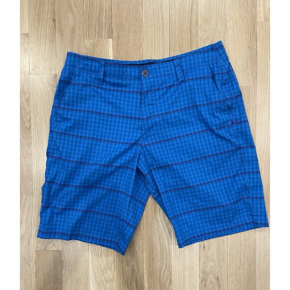 Under Armour Match Play Novelty Performance Golf Shorts 1 1" Inseam Men's 38 - Picture 3 of 5